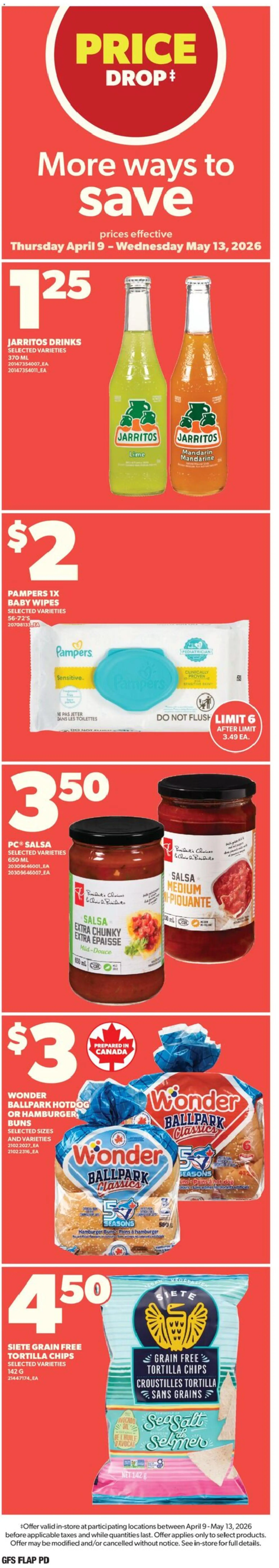 Valu Mart flyer valid from 30.04.2026 | Page: 6 | Products: Chips