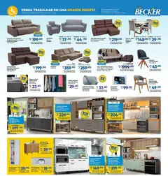 Lojas Becker ofertas Setembro - Pré-Visualização do folheto da loja Lojas Becker, válido de 01/09/2026 | Página: 11 | Produtos: Damasco, Mesa, Cadeira, Poltrona