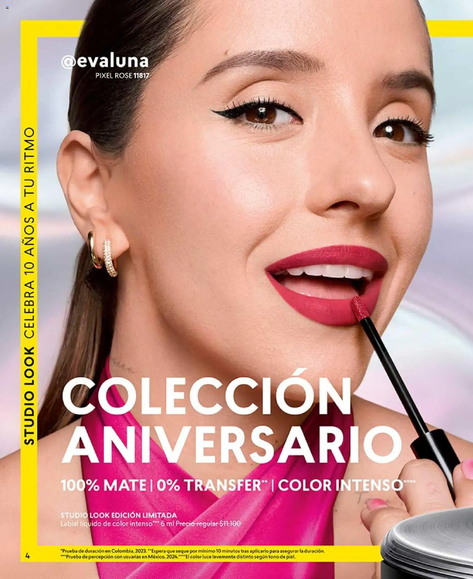 Catálogo CyZone Campaña 11 │ válido desde el 14.06.2026 | Página: 4 | Productos: Mate, Labial