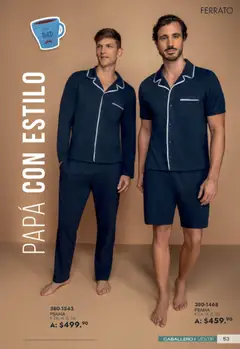 Vista previa de Andrea catálogo Para papá, nuevo folleto de la tienda, válido en México a partir del 24/05/2026 | Página: 53 | Productos: Papa, Pijama