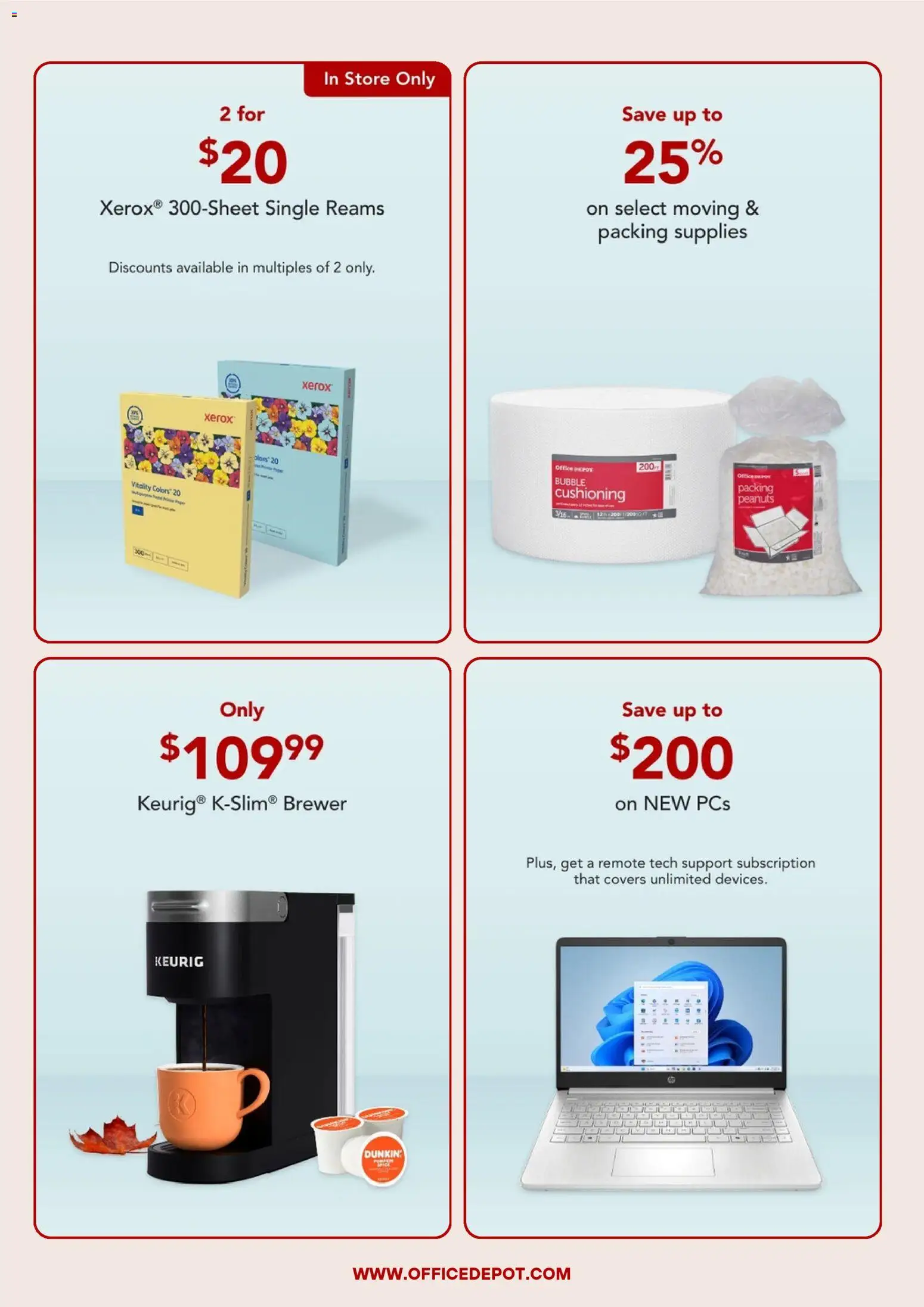 Office Depot Weekly Ad - valid from 09/15/2026 | Page: 5 | Products: Peanuts