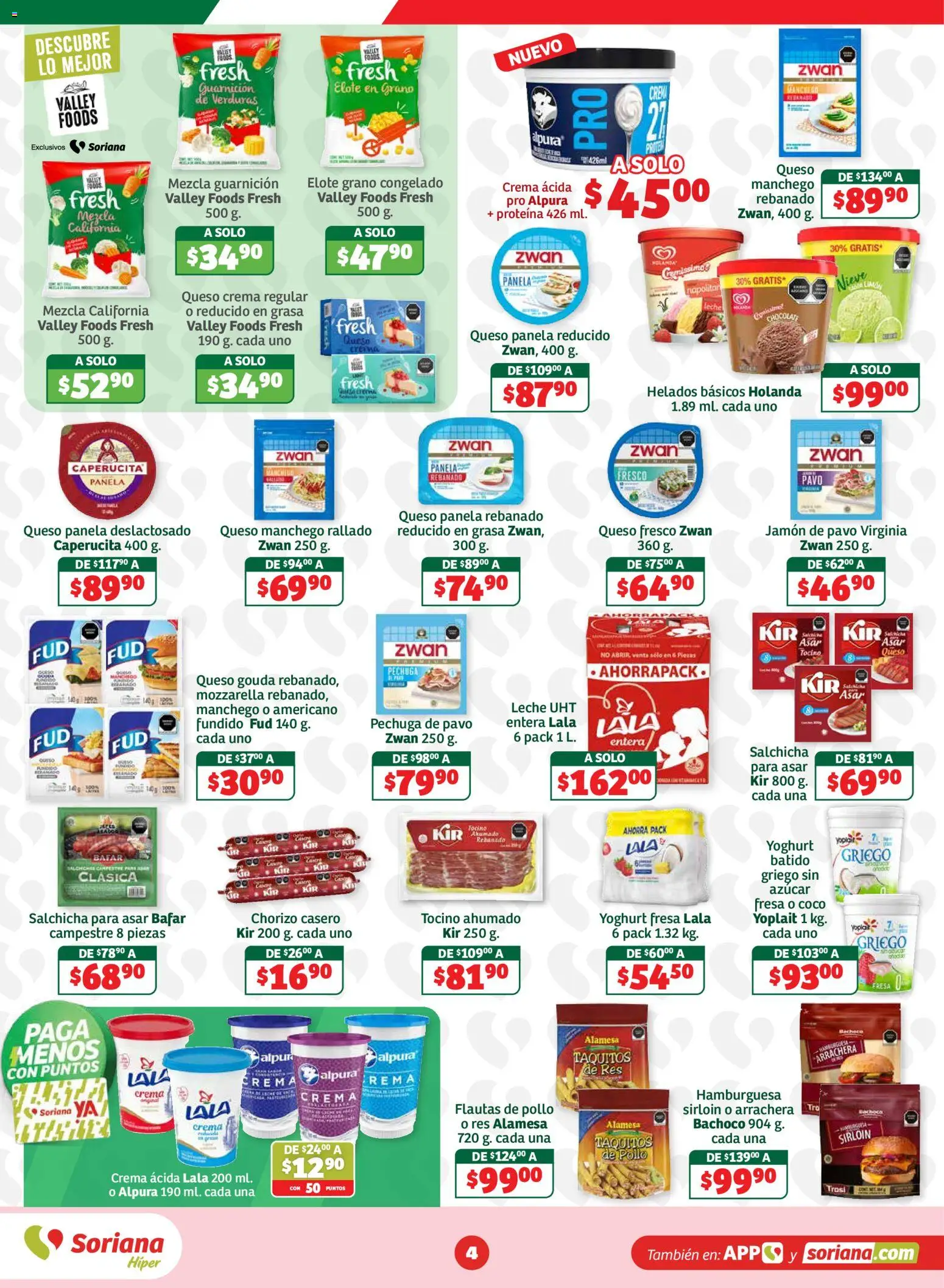 Nuevas ofertas de Soriana válidas en toda la República Mexicana desde el 11/09/2026. ¡Encuentra las mejores ofertas en Soriana folleto! | Página: 4