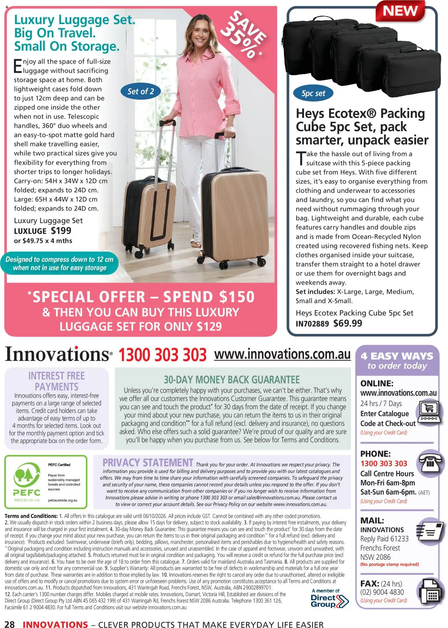 Innovations catalogue - valid from 21/09/2026 | Page: 29 | Products: Drawer, Accessories, Suitcase, Mobile