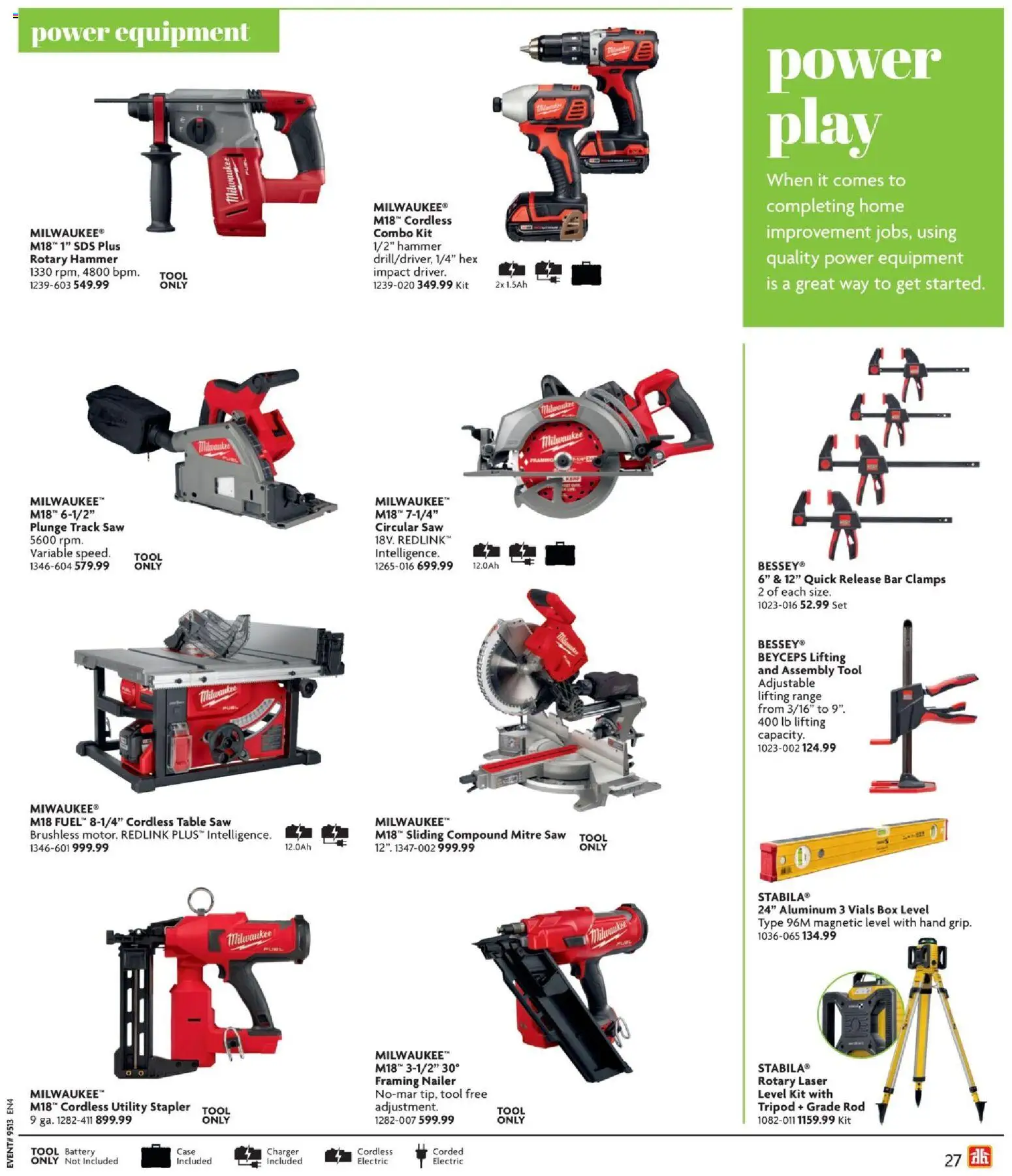 Home Hardware flyer valid from 26.03.2026 | Page: 29 | Products: Case, Table, Box, Battery
