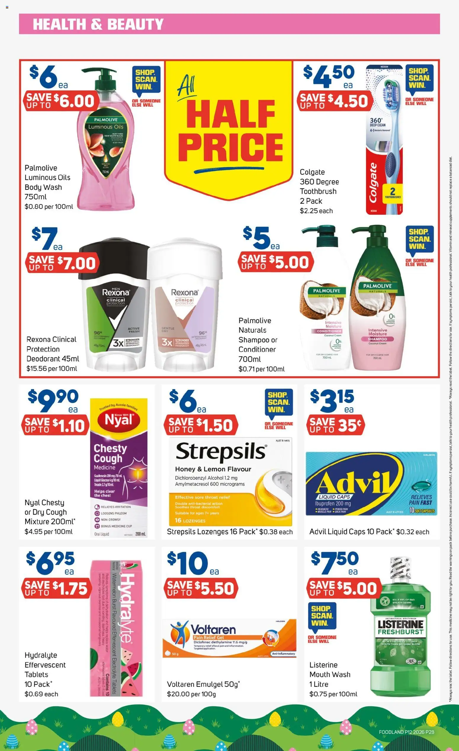Foodland catalogue - valid from 18.03.2026 | Page: 28 | Products: Conditioner, Honey, Lemon, Vitamin