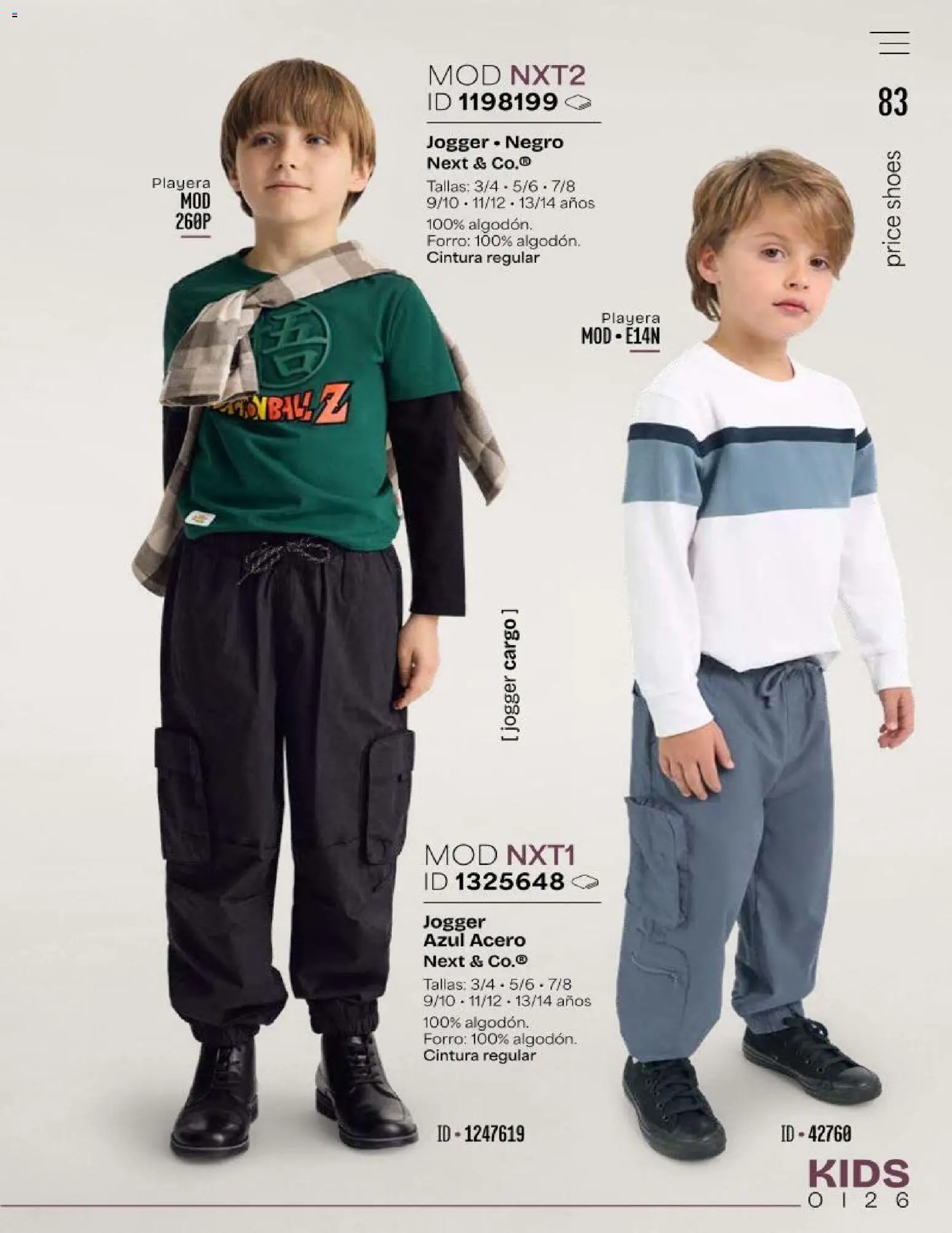 Nuevas ofertas de Price Shoes válidas en toda la República Mexicana desde el 01/10/2026. ¡Encuentra las mejores ofertas en Price Shoes catálogo Kids! | Página: 83