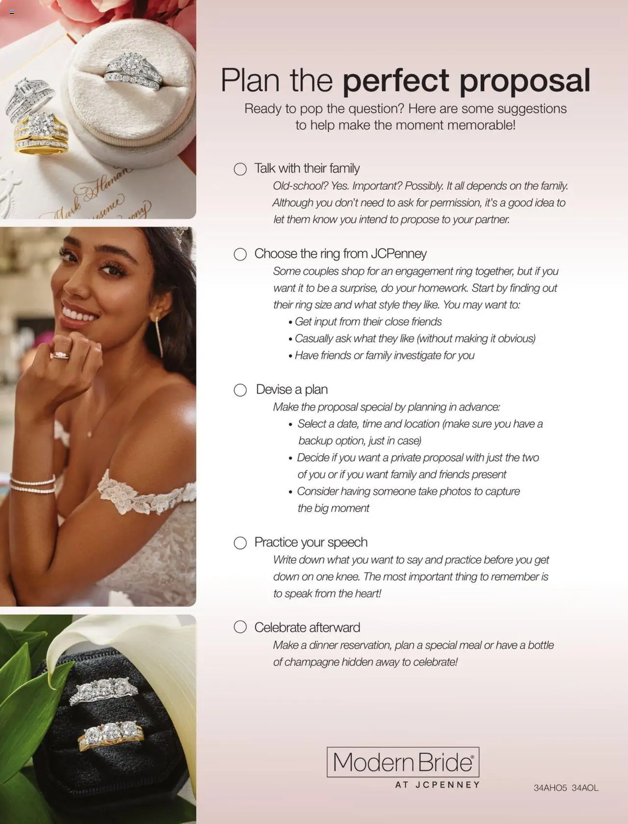 JCPenney The Engagement Guide  - valid from 23.09.2024 | Page: 36 | Products: Ring, Case