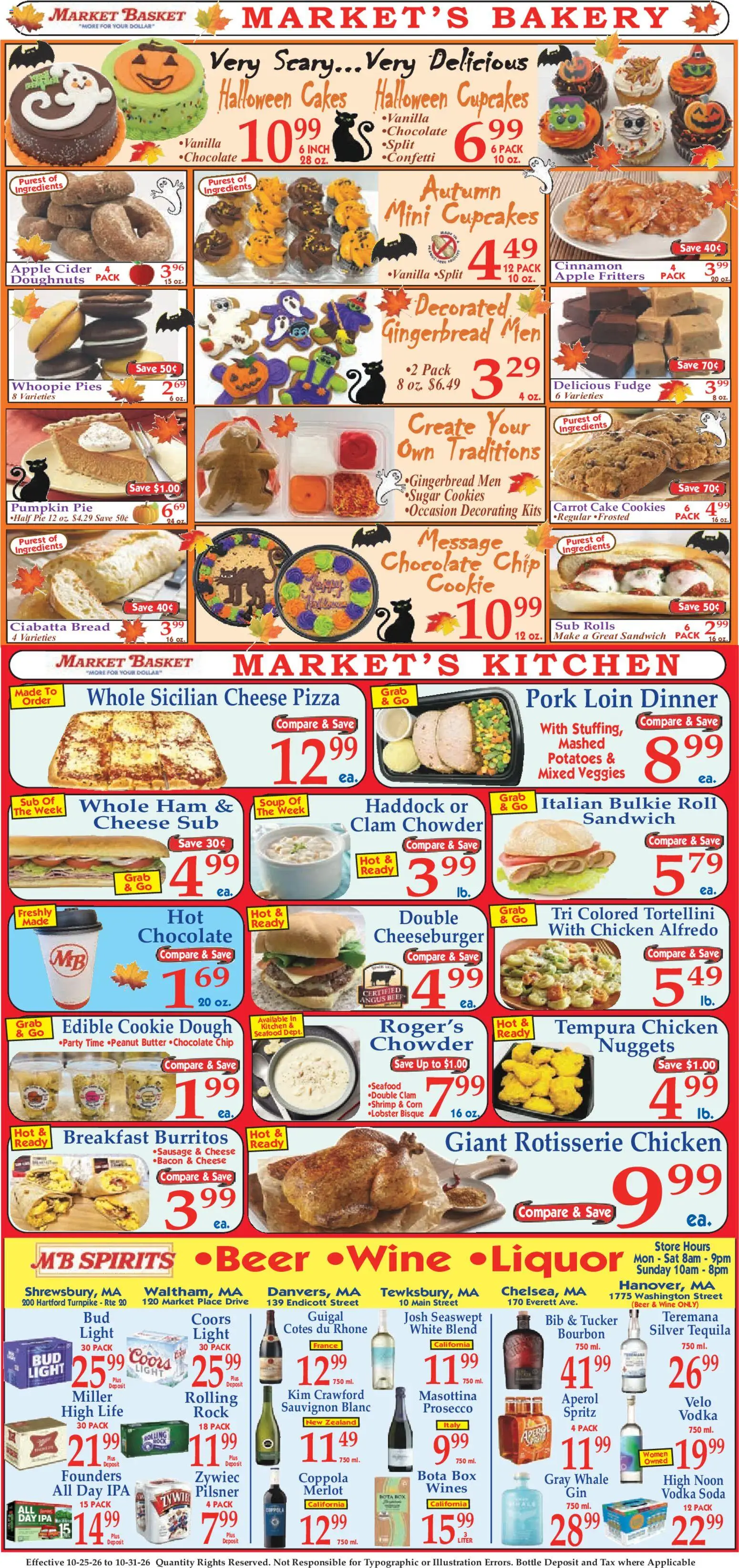 Market Basket Ad - valid from 10/25/2026 | Page: 8