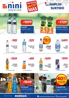 Vista previa NINI Mayorista ofertas válido desde el 04.05.2026 | Página: 15 | Productos: Gaseosa, Soda, Agua, Sierra