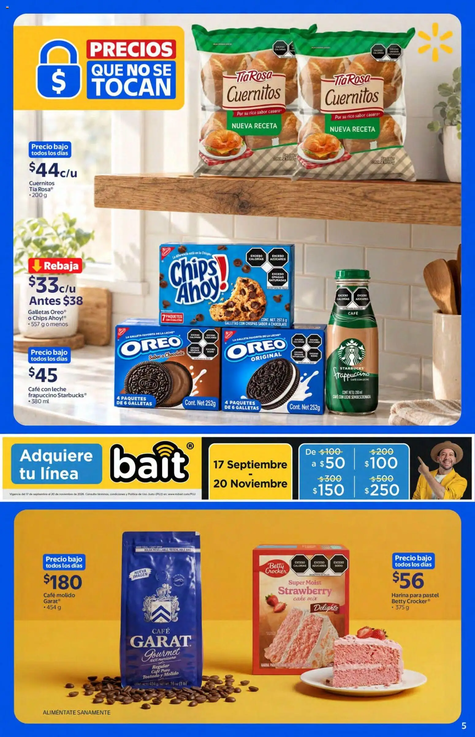 Nuevas ofertas de Walmart Express válidas en toda la República Mexicana desde el 21/10/2026. ¡Encuentra las mejores ofertas en Walmart Express folleto Precios que no se tocan! | Página: 5