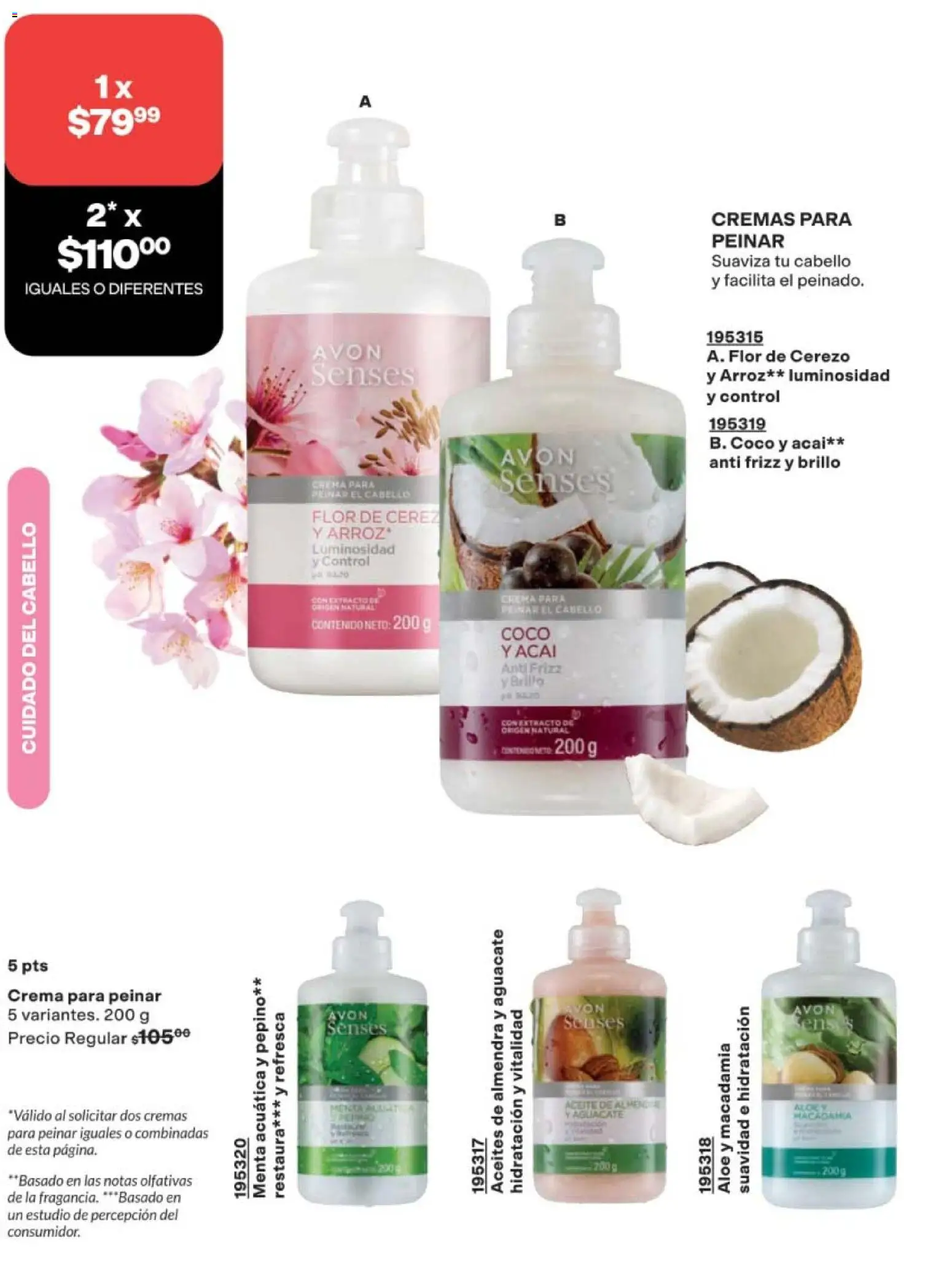 Nuevas ofertas de AVON válidas en toda la República Mexicana desde el 02.04.2026. ¡Encuentra las mejores ofertas en AVON campaña 6 2026! | Página: 178 | Productos: Crema, Brillo, Aceite, Aguacate