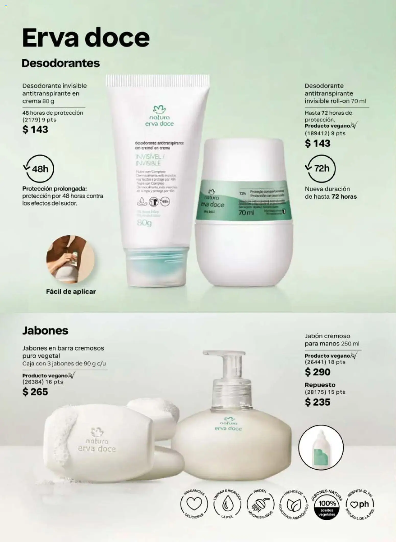 Nuevas ofertas de Natura válidas en toda la República Mexicana desde el 10/07/2026. ¡Encuentra las mejores ofertas en Natura campaña 11 2026! | Página: 140 | Productos: Crema, Barra, Caja, Jabón