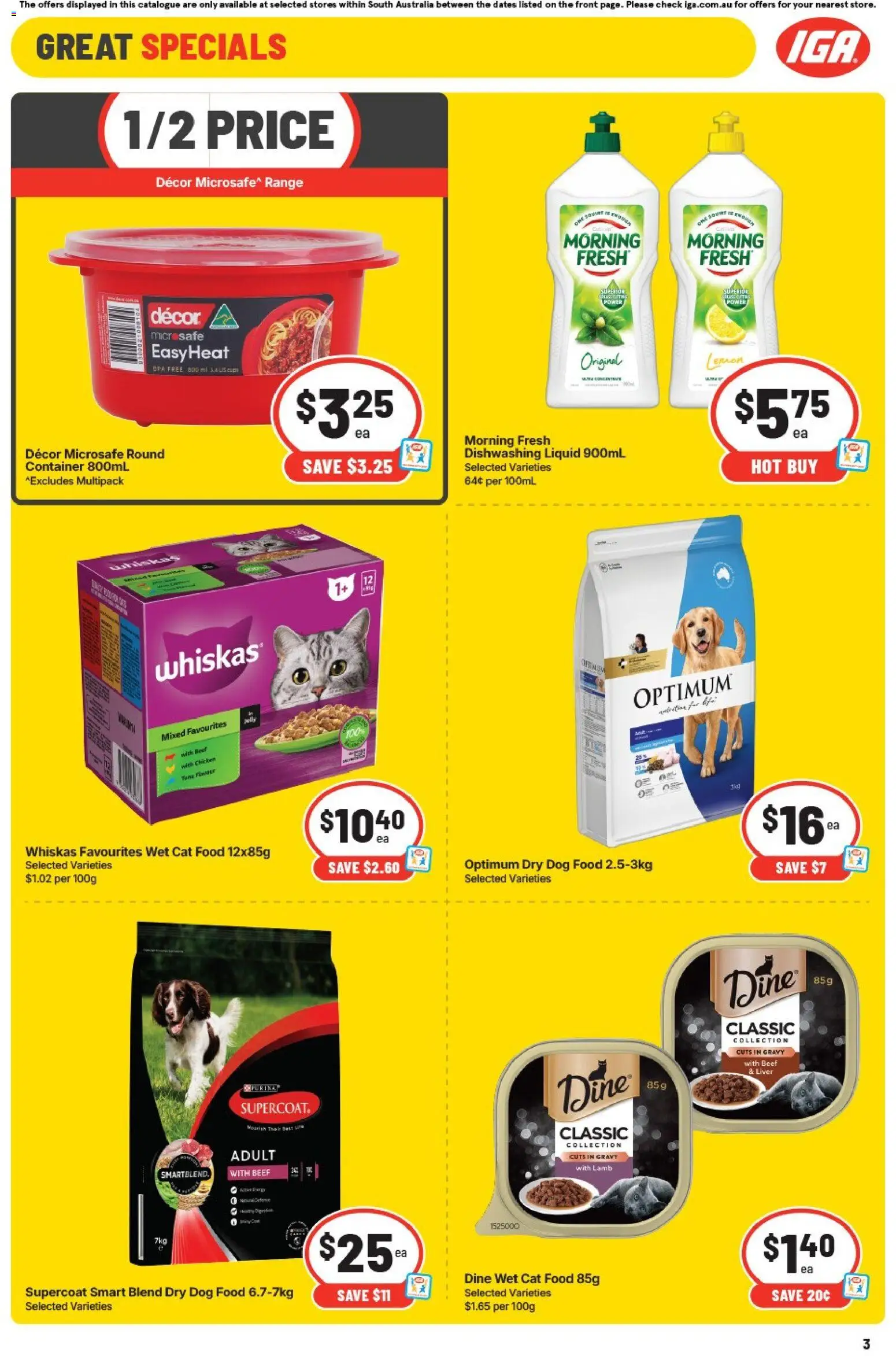 IGA catalogue - valid from 12/08/2026 | Page: 4 | Products: Decor, Food, Dog food, Lemon