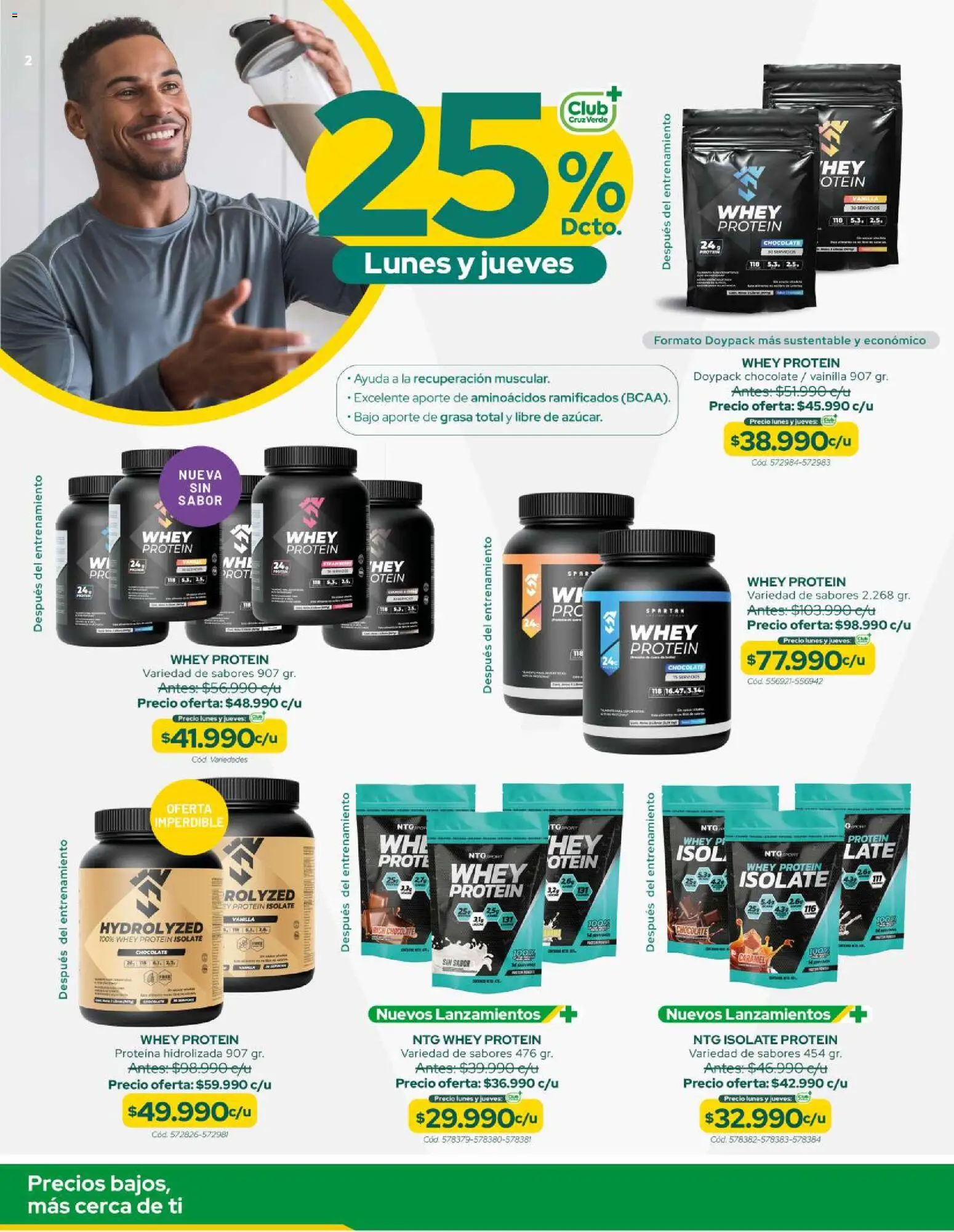 Cruz Verde Ofertas Bienestar Nutrición Deportiva │ válido desde el 30.09.2026 | Página: 2