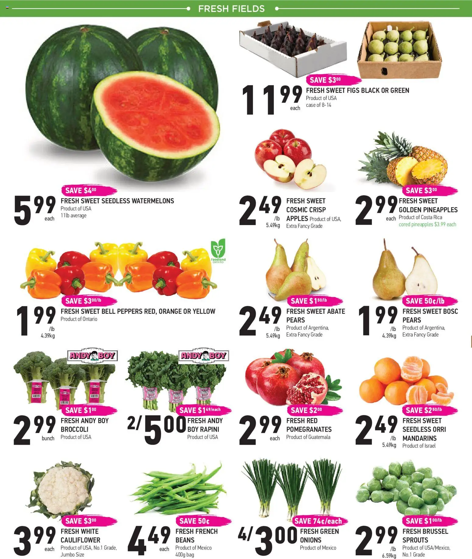 Coppas Fresh Market flyer valid from 11.06.2026 | Page: 2 | Products: Case, Bag, Apples