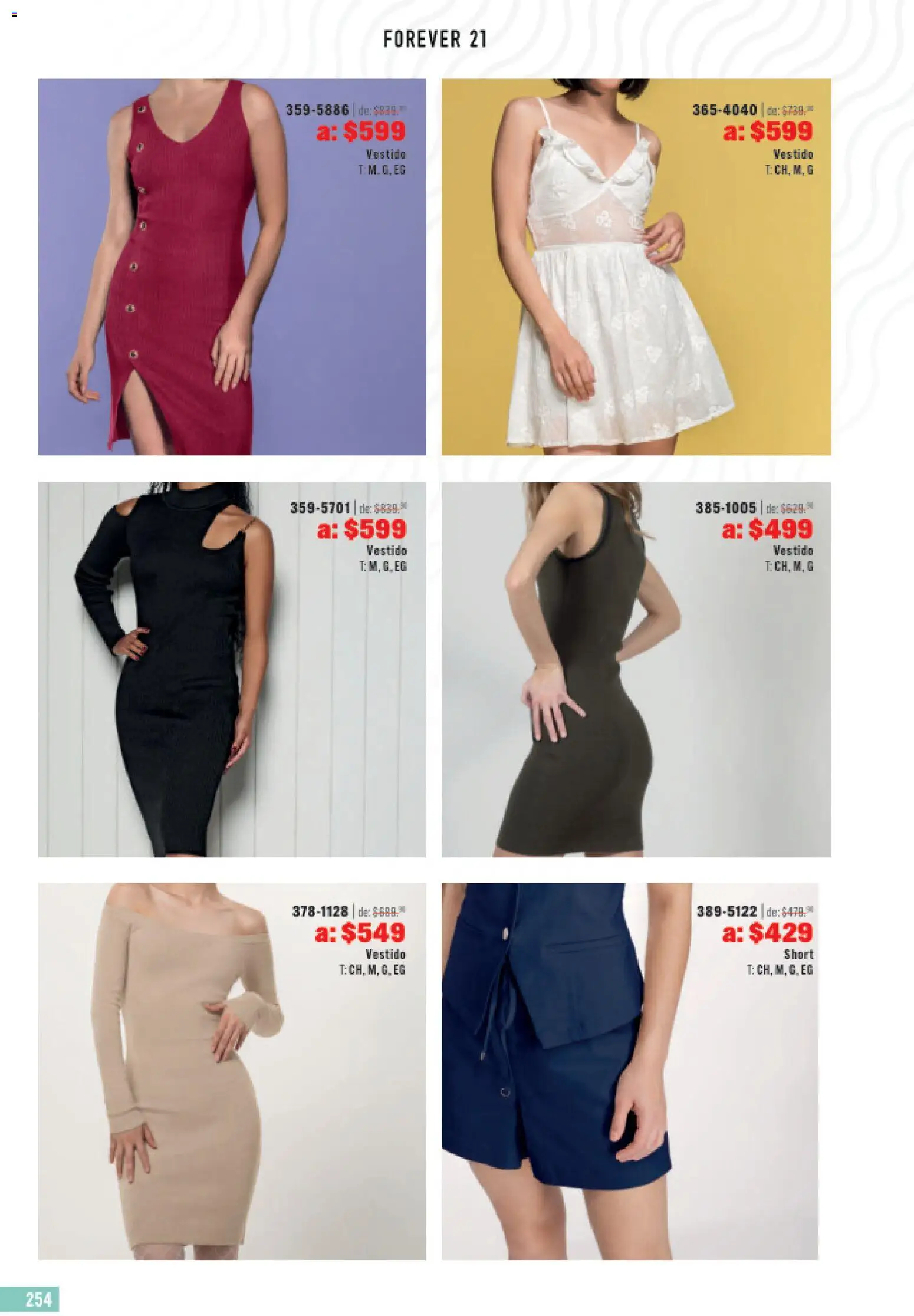 Nuevas ofertas de Andrea válidas en toda la República Mexicana desde el 31.05.2026. ¡Encuentra las mejores ofertas en Andrea catálogo Outlet! | Página: 254