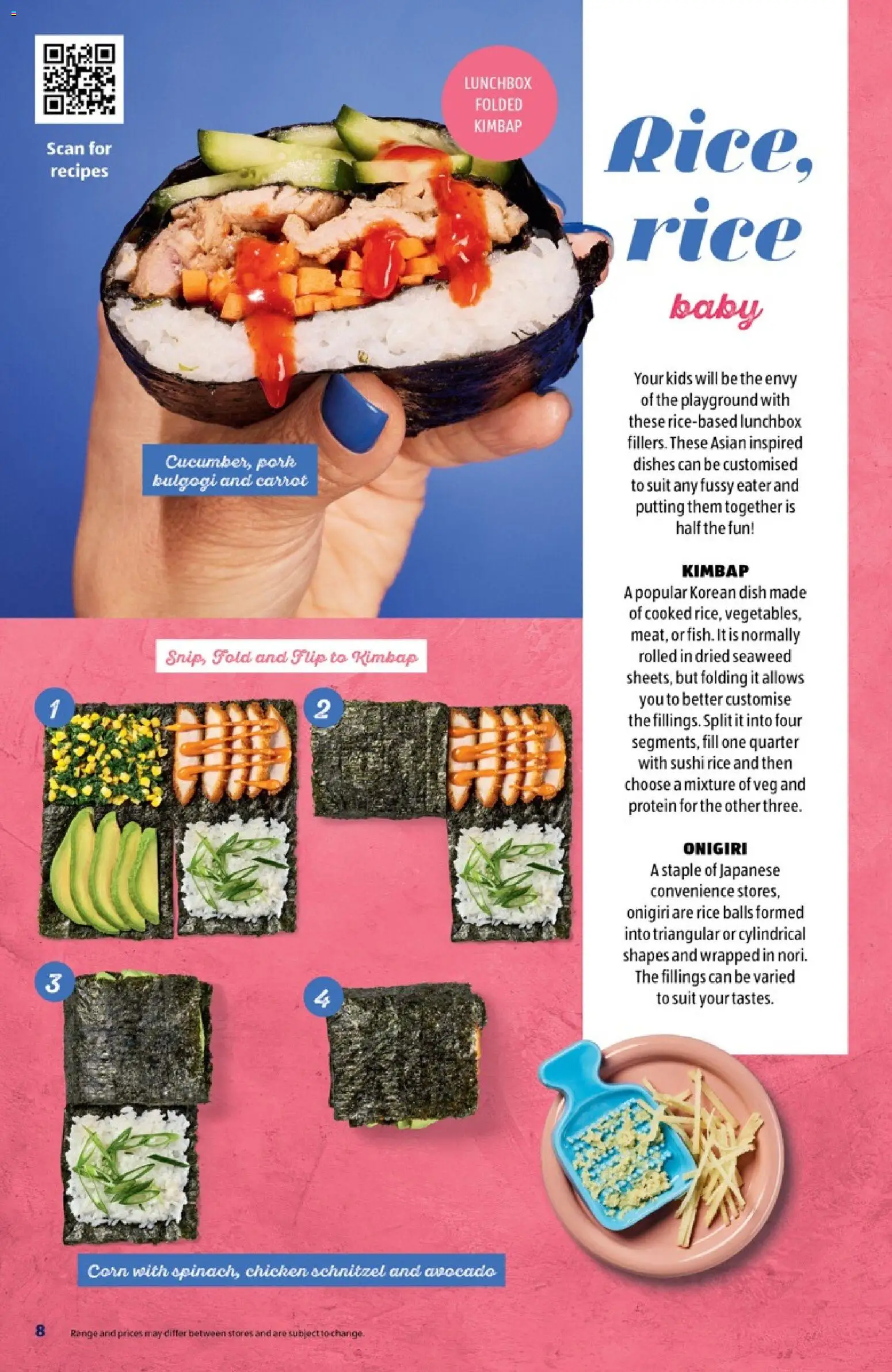 Aldi catalogue - valid from 22/09/2026 | Page: 8 | Products: Protein, Chicken, Pork, Sushi