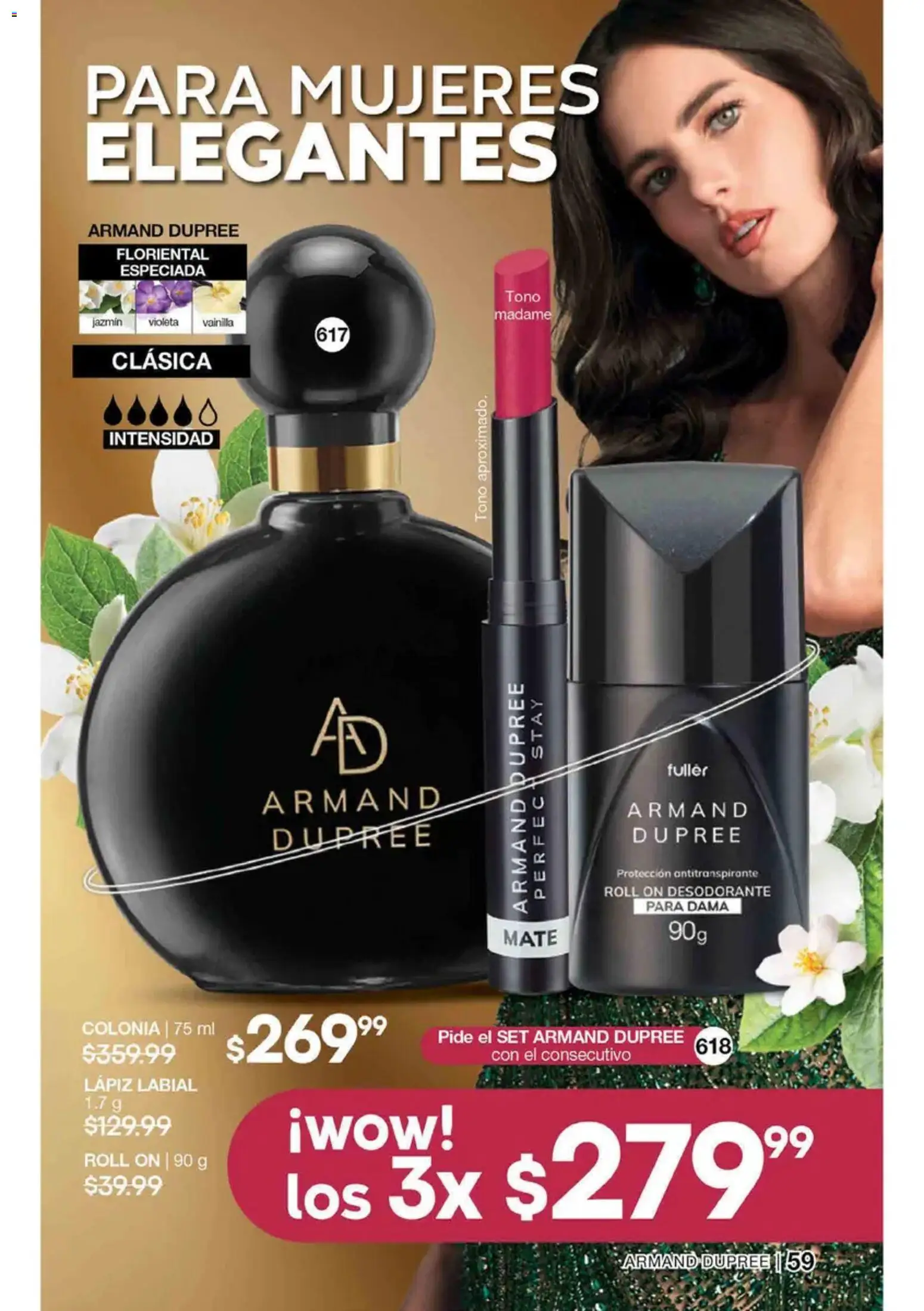 Nuevas ofertas de Fuller válidas en toda la República Mexicana desde el 19/08/2026. ¡Encuentra las mejores ofertas en Fuller campaña 10 2026! | Página: 59 | Productos: Desodorante, Antitranspirante, Mate, Lápiz labial