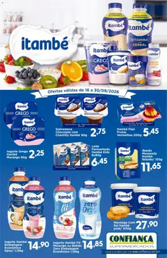 Confiança ofertas Itambé - Pré-Visualização do folheto da loja Confiança, válido de 16/09/2026