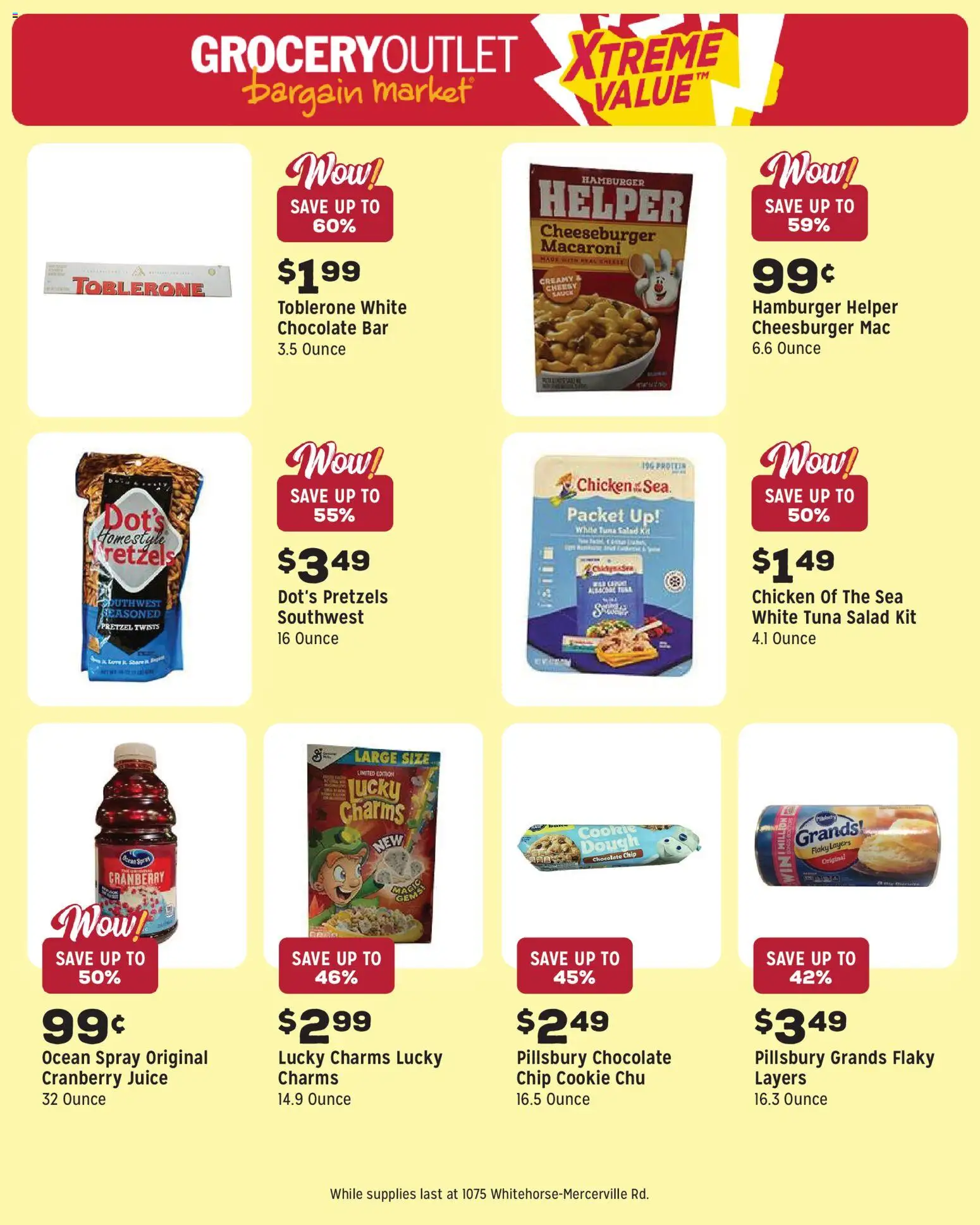 Grocery Outlet Weekly Ad - NJ - valid from 27.05.2026 | Page: 9 | Products: Chocolate, Juice, Salad, Chocolate Chip