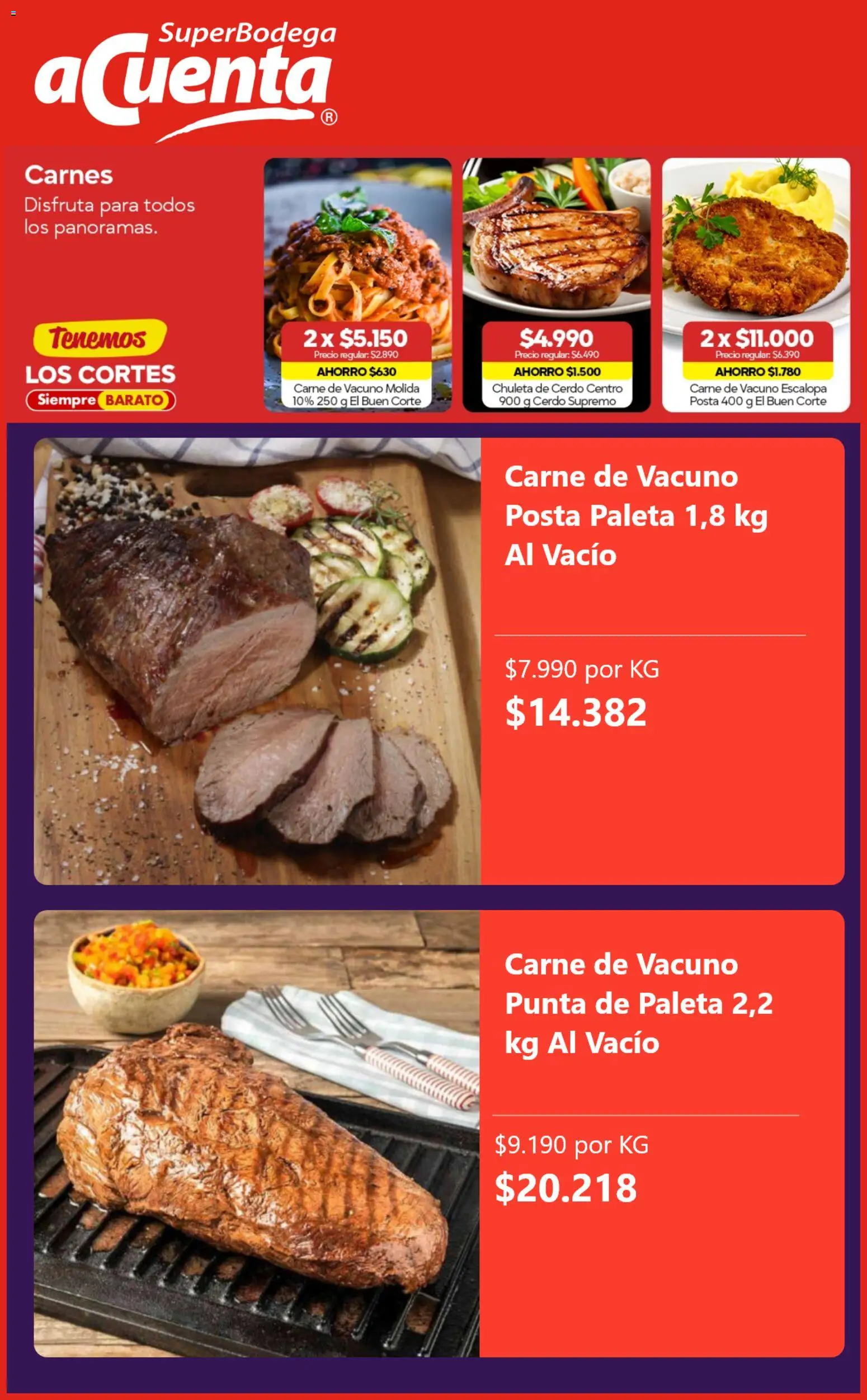 Super Bodega aCuenta Ofertas │ válido desde el 19.05.2026 | Página: 5 | Productos: Cerdo, Escalopa