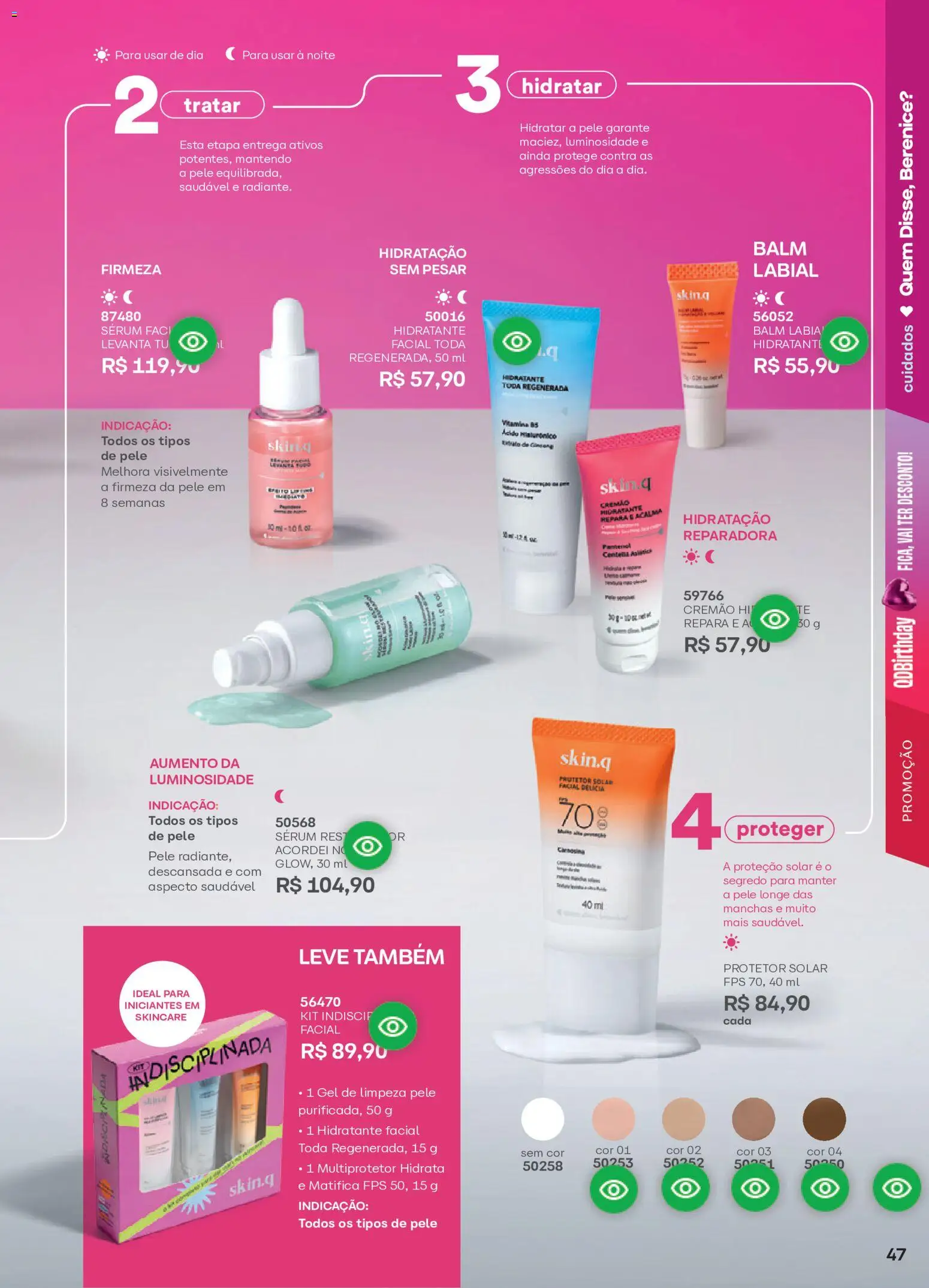 O Boticário Folheto - válido de 10/08/2026 | Página: 51 | Produtos: Protetor solar, Sérum, Gel de limpeza