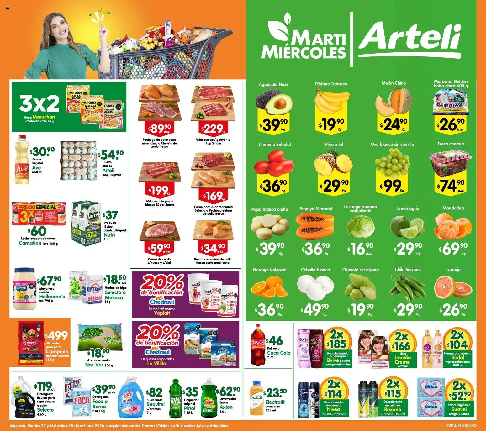 Folleto Arteli - Página 1 - Ofertas válidas hasta el 28 de octubre de 2026
