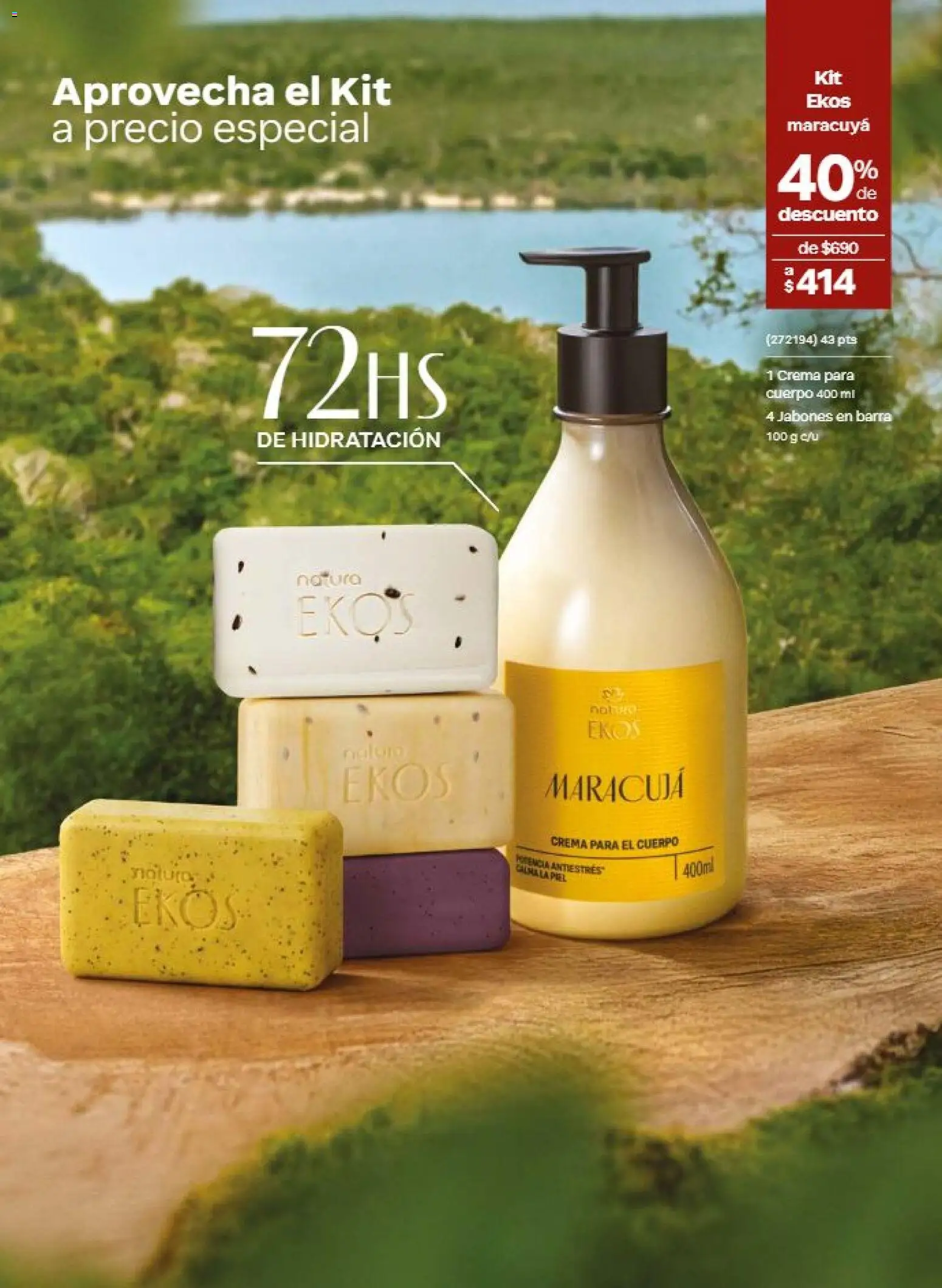 Nuevas ofertas de Natura válidas en toda la República Mexicana desde el 11/09/2026. ¡Encuentra las mejores ofertas en Natura campaña 14 2026! | Página: 96 | Productos: Crema, Barra