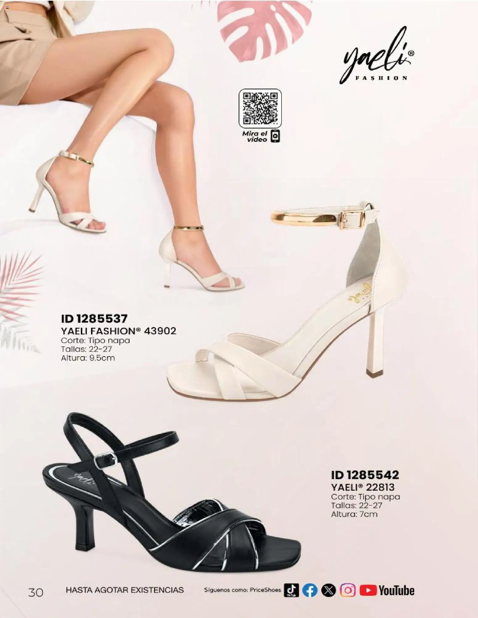 Nuevas ofertas de Price Shoes válidas en toda la República Mexicana desde el 23.04.2026. ¡Encuentra las mejores ofertas en Price Shoes catálogo Sandalias Fiesta & Vestir! | Página: 30 | Productos: Video