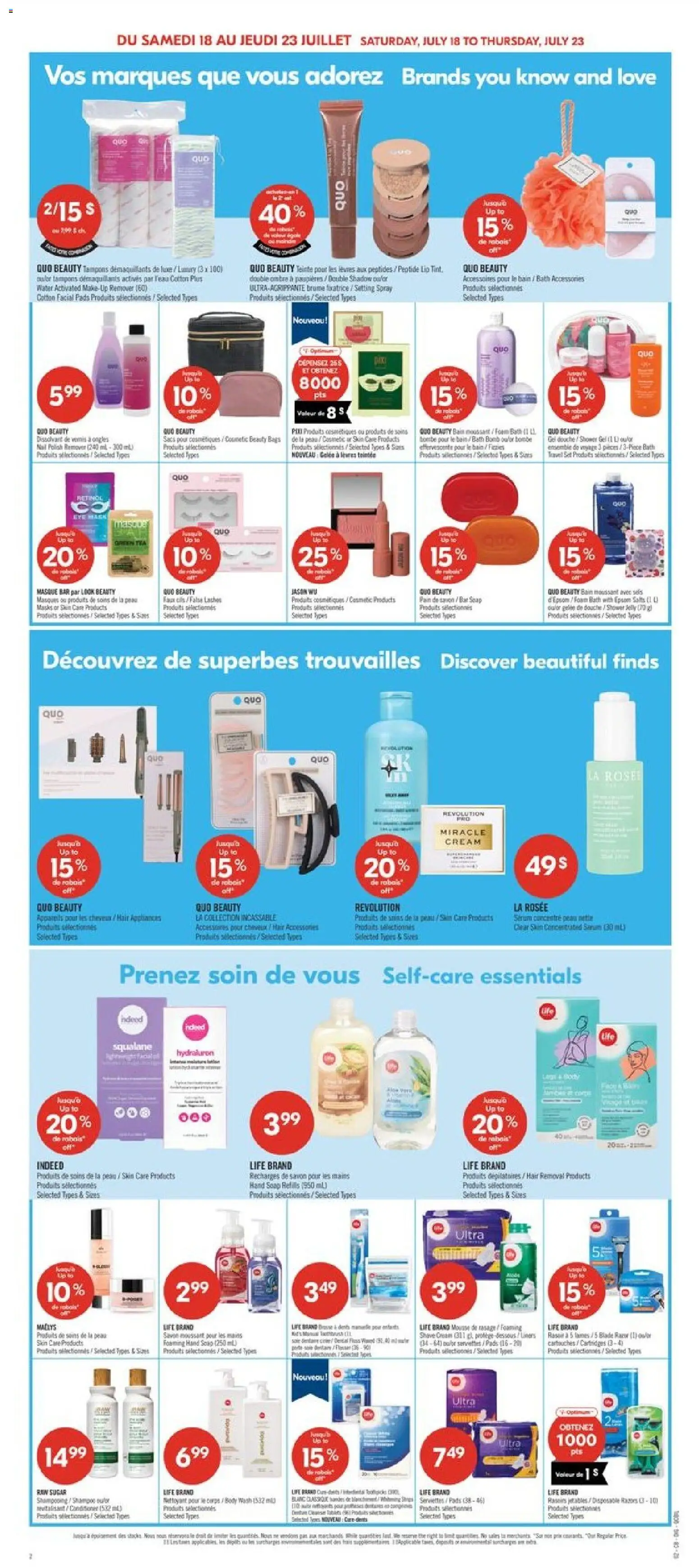 Pharmaprix flyer valid from Jul 17, 2026 | Page: 15