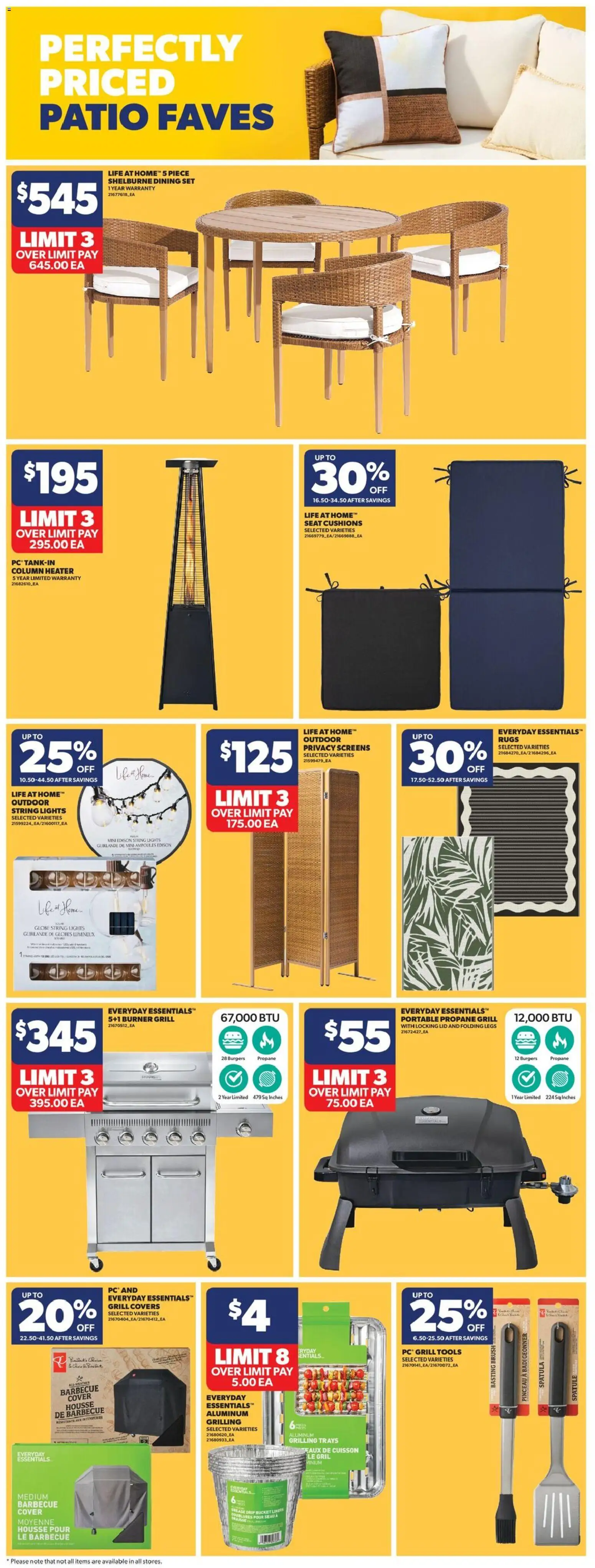 Real Canadian Superstore flyer valid from 07.05.2026 | Page: 28 | Products: Grill, Brush