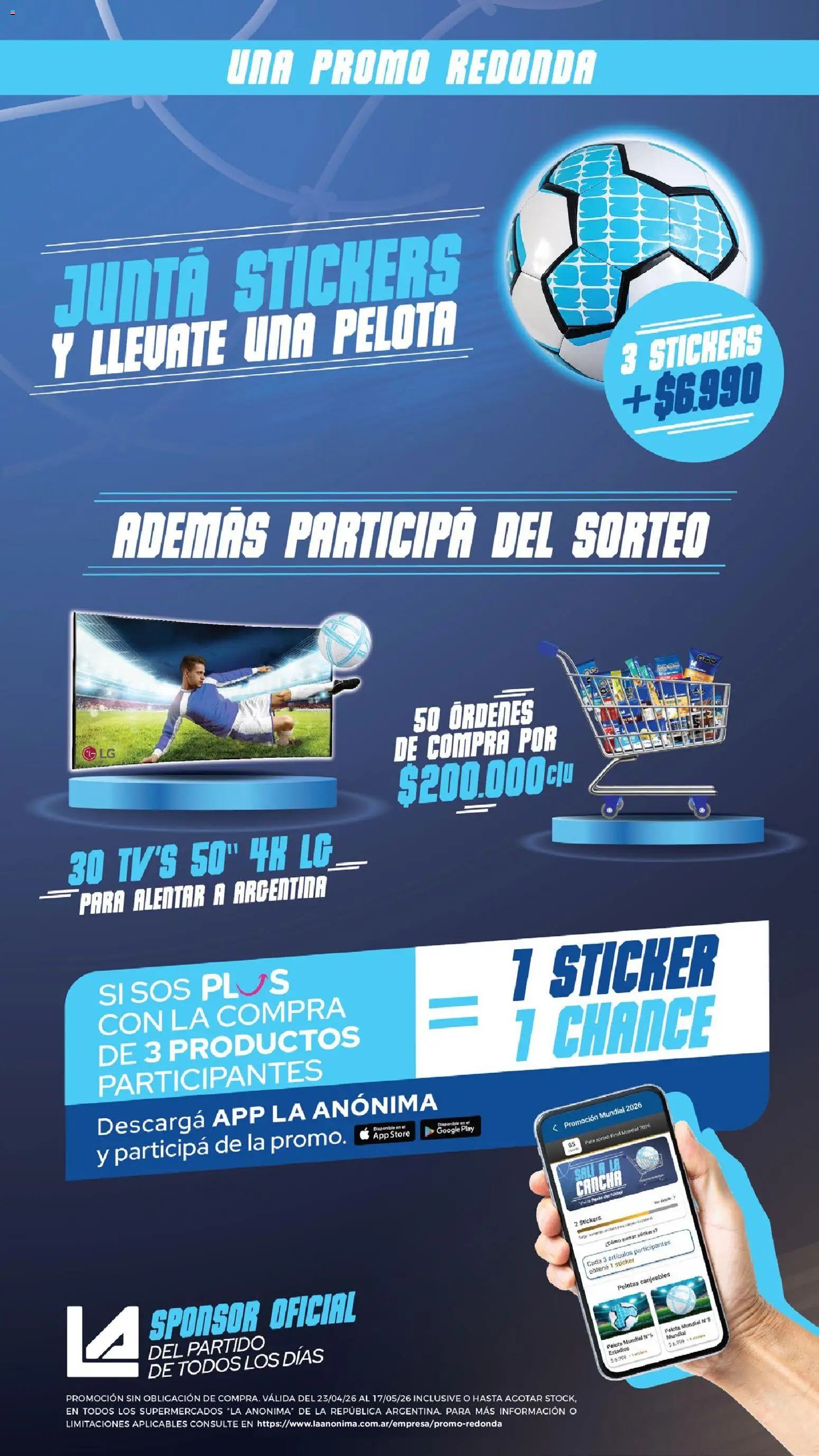 La Anonima catálogo │ válido desde el 07.05.2026 | Página: 2 | Productos: Pelota