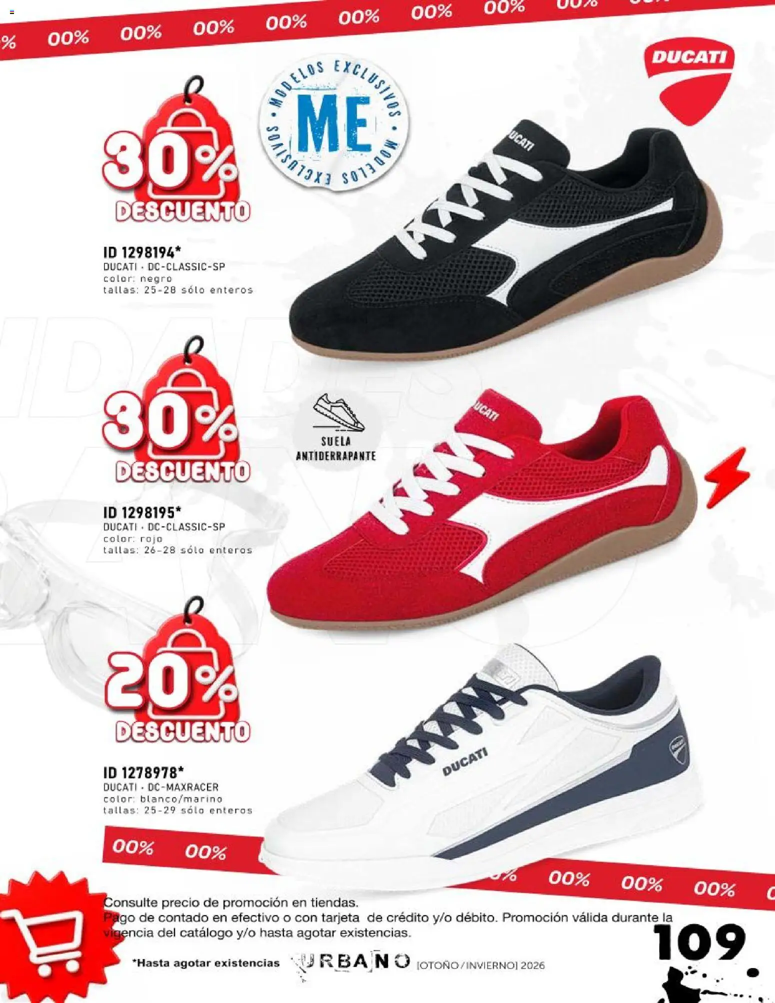 Nuevas ofertas de Price Shoes válidas en toda la República Mexicana desde el 15/10/2026. ¡Encuentra las mejores ofertas en Price Shoes catálogo Urbano! | Página: 107