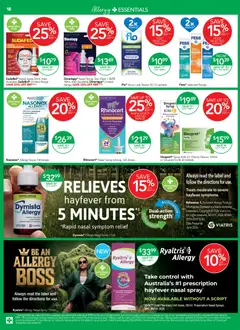 Preview of Terry White catalogue - valid from 10/09/2026 | Page: 19 | Products: Sachets, Date, Nasal spray, Sinus