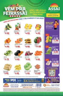 Assaí Atacadista ofertas - PR - Pré-Visualização do folheto da loja Assaí Atacadista, válido de 10/10/2026