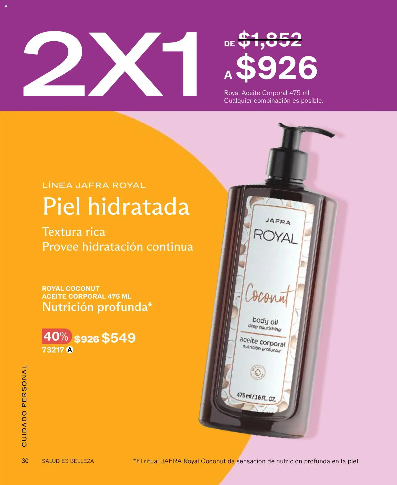 Nuevas ofertas de JAFRA válidas en toda la República Mexicana desde el 01/07/2026. ¡Encuentra las mejores ofertas en JAFRA catálogo! | Página: 30