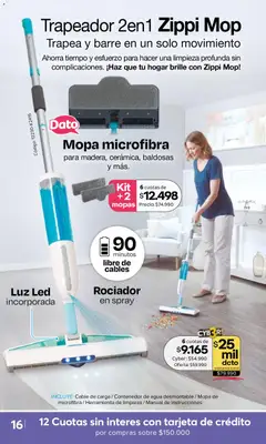 A3D Ofertas válido desde el 07.06.2026 | Página: 16 | Productos: Cable, Agua, Mopa, Sobre