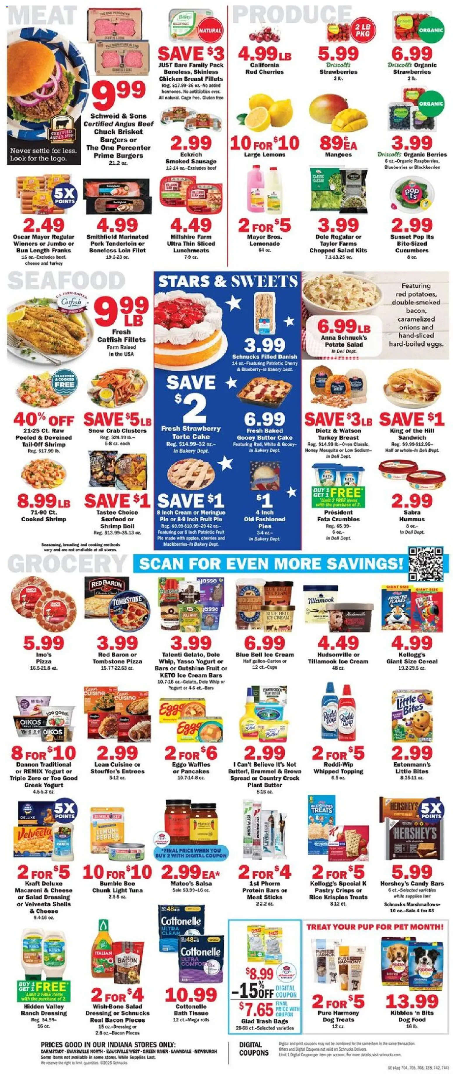 Schnucks Weekly Print Ad - IN - valid from 20.05.2026 | Page: 4 | Products: Cherries, Bath, Cucumbers, Lemon