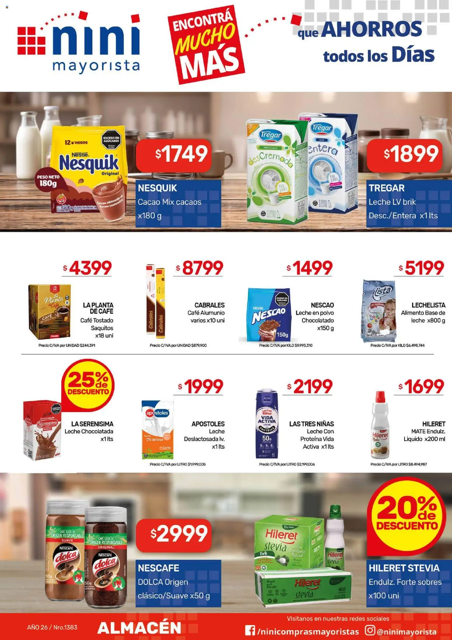 Revista de ofertas NINI Mayorista - Página 29 - Ofertas válidas hasta el 1 de noviembre de 2026