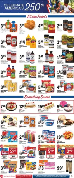 Preview of Big Y weekly ads valid from 06/25/2026 | Page: 3 | Products: Basket, Sauce, Cheesecake, Freezer