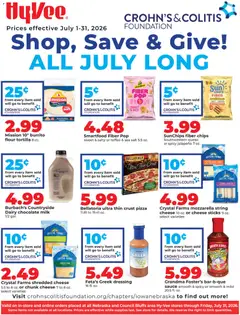 Preview of HyVee weekly ads valid from 07/01/2026