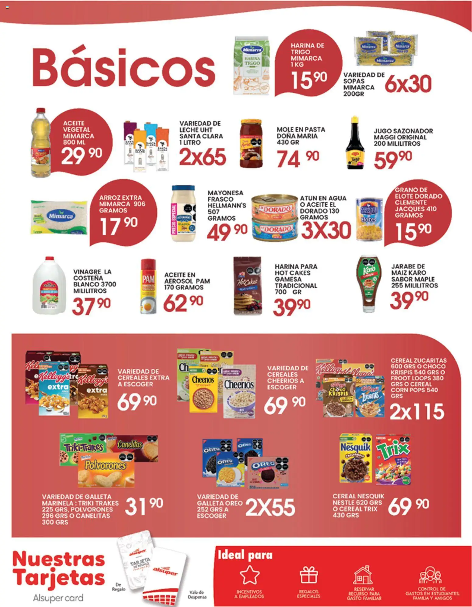 Nuevas ofertas de Alsuper válidas en toda la República Mexicana desde el 12.05.2026. ¡Encuentra las mejores ofertas en Alsuper folleto! | Página: 6 | Productos: Atún, Aceite, Jugo, Arroz