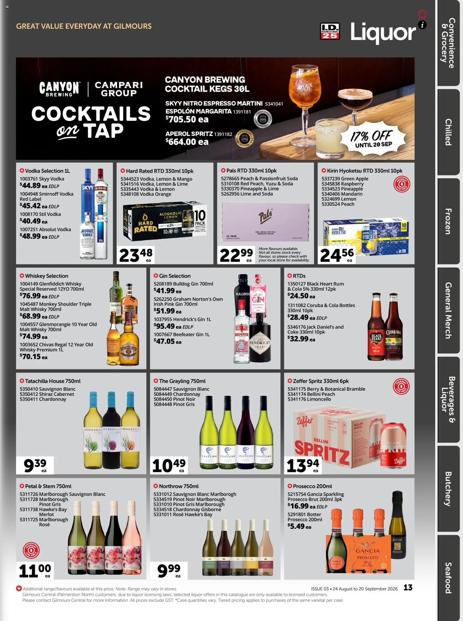 Gilmours catalogue from 24 Aug 2026 | Page: 14