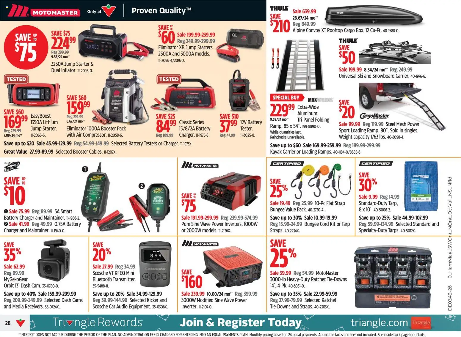 Canadian Tire flyer valid from Oct 22, 2026 | Page: 27