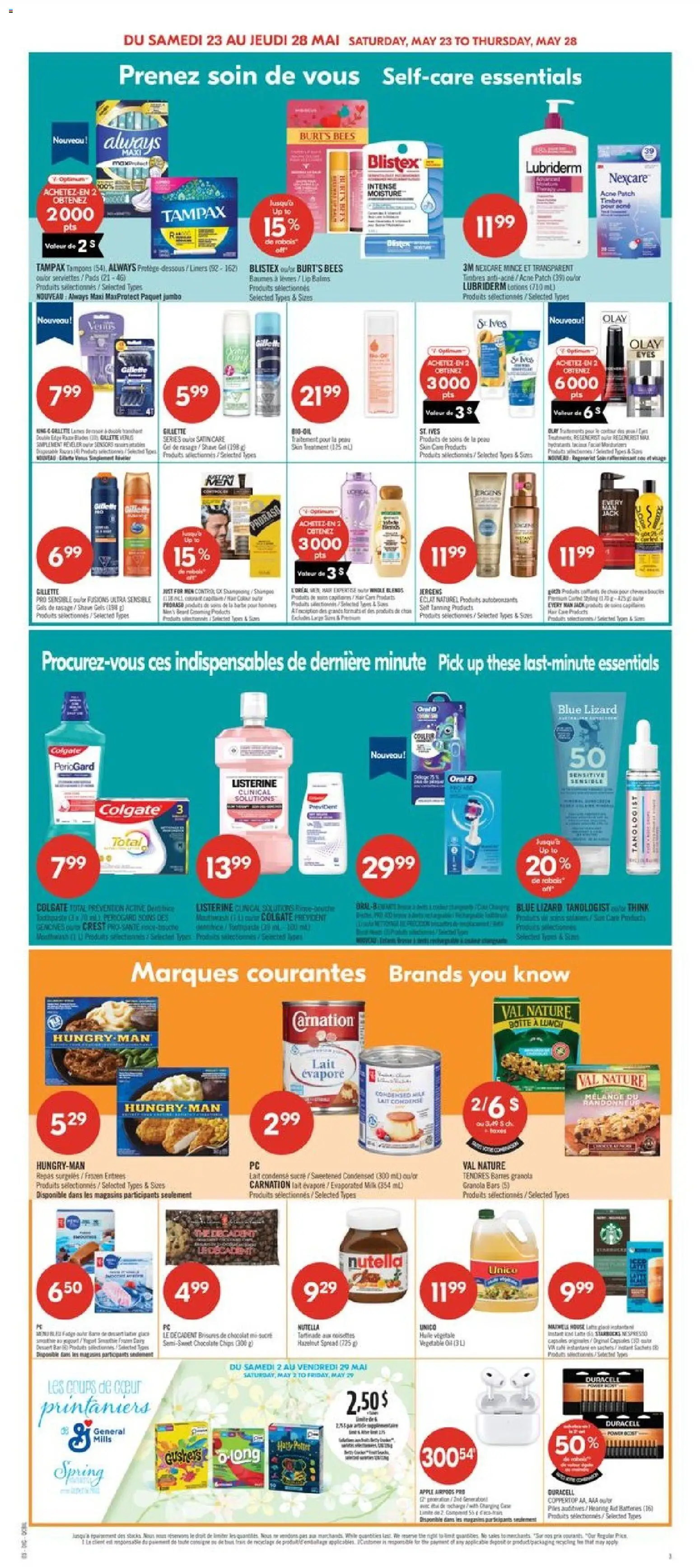 Pharmaprix flyer valid from 22.05.2026 | Page: 16 | Products: PC, Toothpaste, Oil, Coffee
