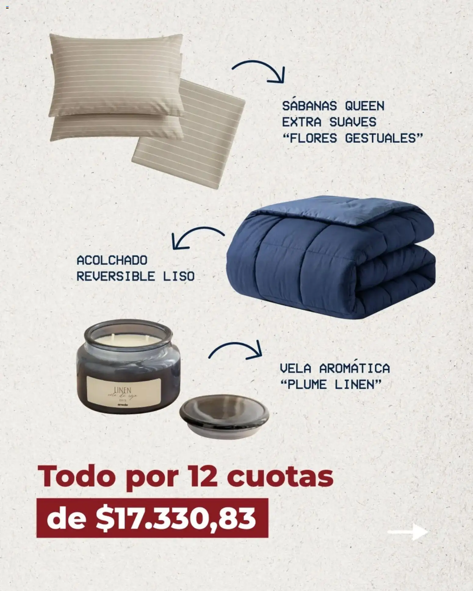 Arredo catálogo │ válido desde el 10.04.2026 | Página: 4 | Productos: Vela, Sabanas, Acolchado