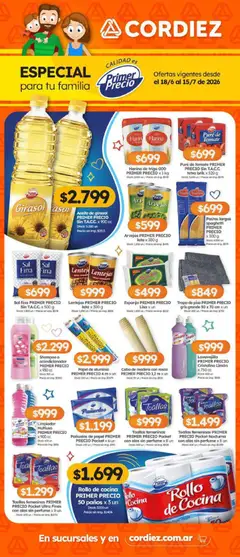 Vista previa Cordiez ofertas válido desde el 18.06.2026
