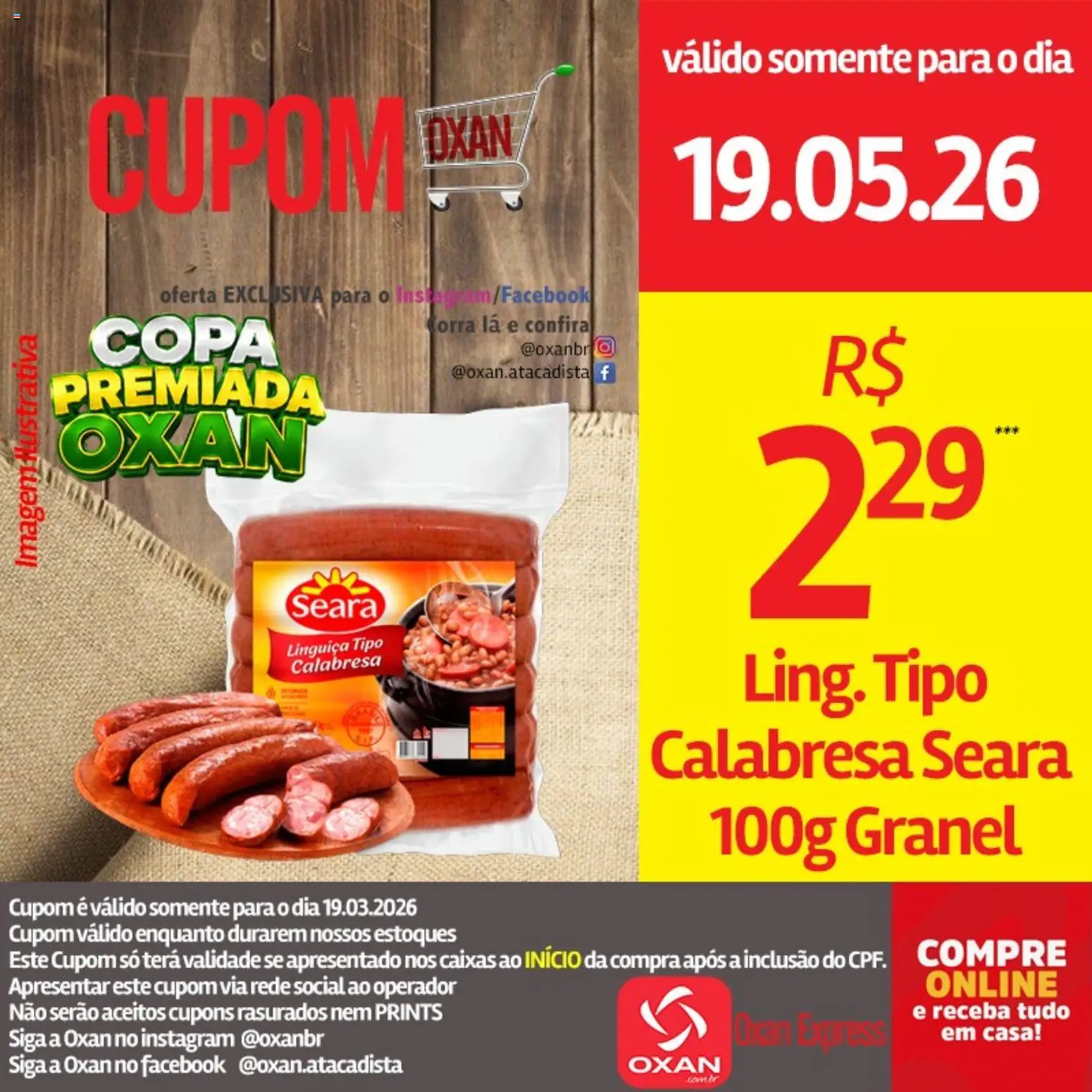 Oxan Atacadista - Ofertas da semana de 19/05/2026 ? Não perca as melhores promoções! | Brasil