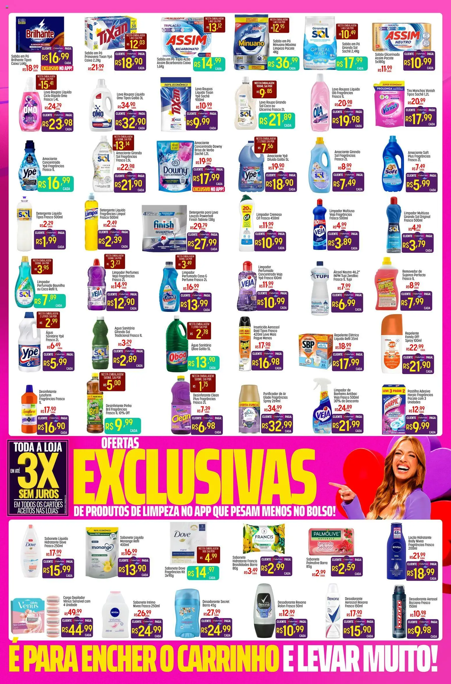 Super Muffato Folheto - válido de 17/09/2026 | Página: 6 | Produtos: Sabão em pó, Vanish, Body, Sabonete líquido