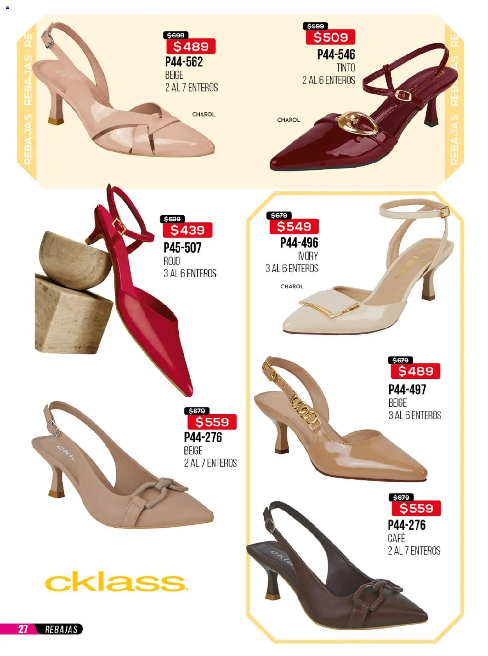 Nuevas ofertas de Cklass válidas en toda la República Mexicana desde el 23/06/2026. ¡Encuentra las mejores ofertas en Cklass catálogo Rebajas sobre rebajas ropa! | Página: 231 | Productos: Café